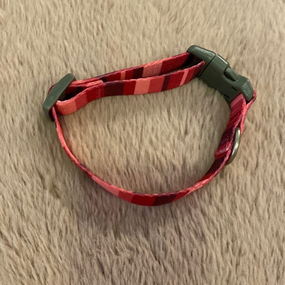 Boots & Barkley Other - Boots & Barkley mauve pink plum fuchsia purple striped adjustable dog collar​